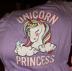 Short sleeve unicorn shirt